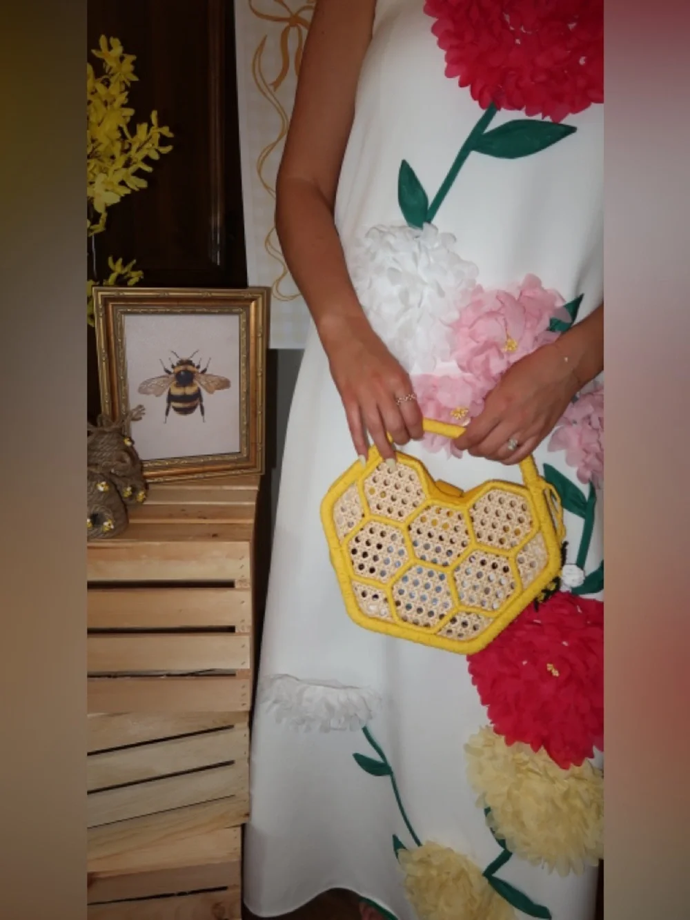 Elliatt Buttercup Embroidered White Maxi Dress - Picture 3 of 3
